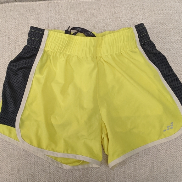 RUNNING SHORTS! Bright yellow and gray - Picture 1 of 6